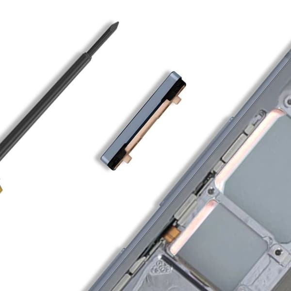 Original volymknapp för Galaxy S24 / S24 Plus Service Pack Samsung Blå Blå