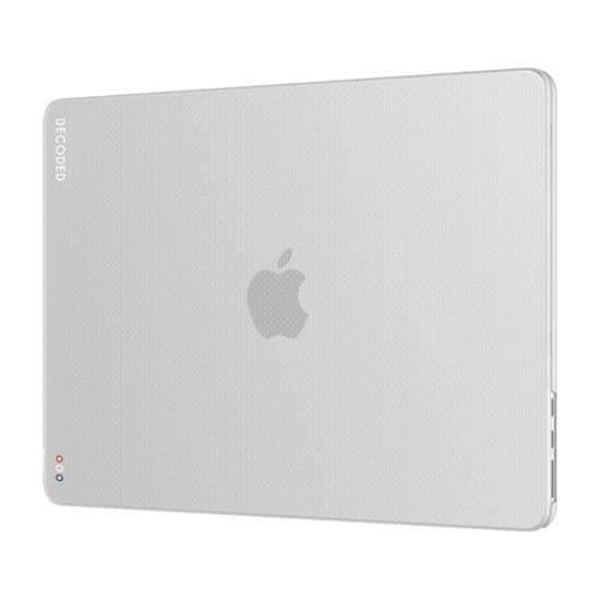 Skyddskal - DECODED - Snap-On-ram - Transparent - Macbook Pro 13" (2022 - M2) - Polykarbonat Transparent