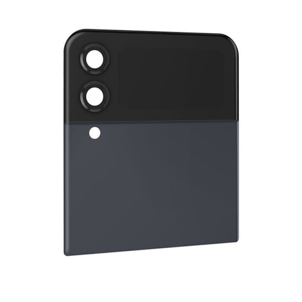 Alkuperäinen ylempi akun kansi Galaxy Z Flip 4 -ulkoiselle näytölle Night Blue Blå