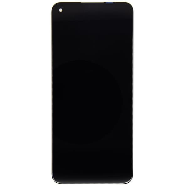LCD IPS-skærm - Realme 8i - Kapacitiv berøringsglas - 5,5 tommer - Sort Svart