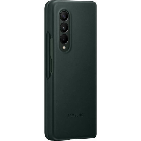 SAMSUNG Z Fold3 Läderfodral Grön