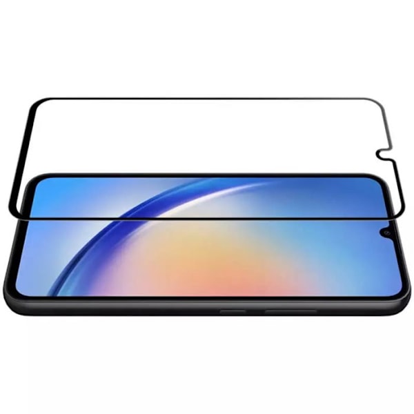 Karkaistu lasi Samsung Galaxy A34 5G:lle - Nillkin CP+PRO - Musta
