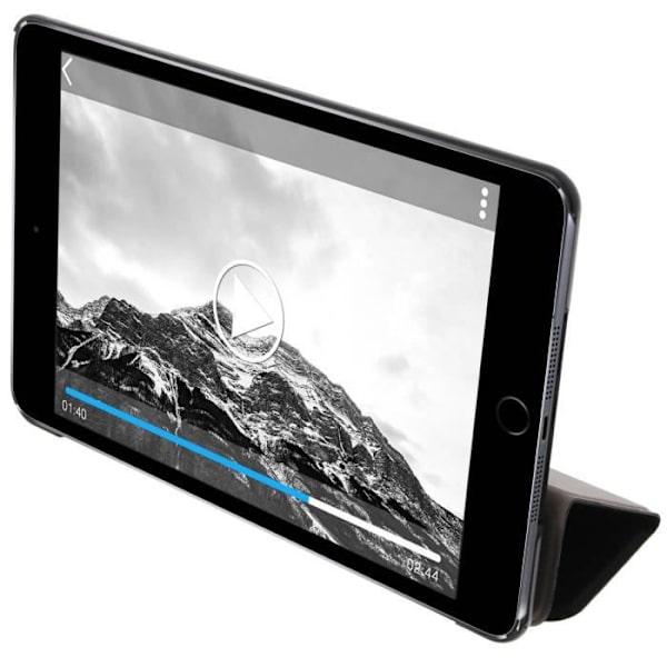 iPad Mini 4/2019 - Musta - Ekosieni - Monitoiminen - Täydellinen suoja - Videotuki Svart