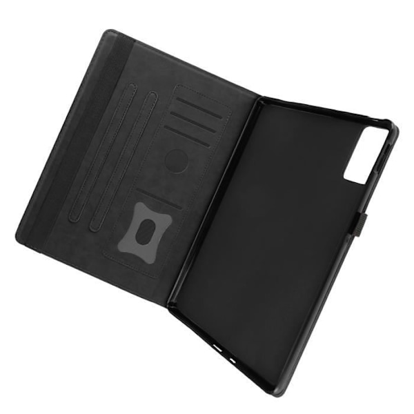 Fodral till Xiaomi Redmi Pad SE - AVIZAR - Plånbok med flera fack - Videostöd - Svart Svart