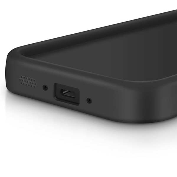 Coque til Samsung Galaxy A34 5G Blød Berøring Hævede Kanter Sort Svart