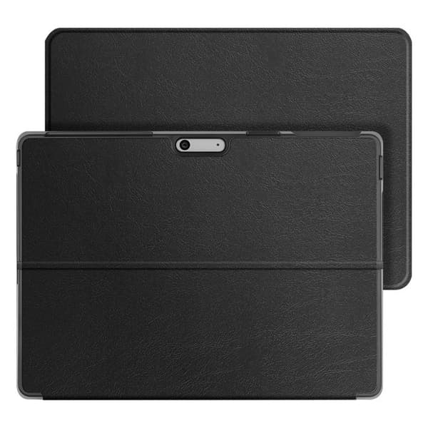 Etui til Surface Pro 11 og Pro 9 Klap Støtte Video Ultra tynd Sort Svart