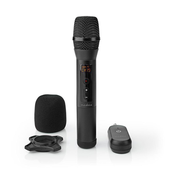 Kit mikrofon trådlös 20 kanaler 1 mikrofon kardioid 70 Hz - 1