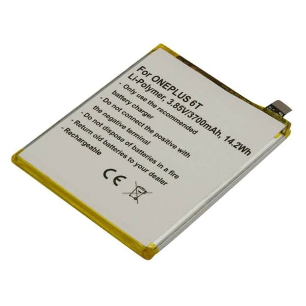Varabatteri - AVIZAR - OnePlus 6T - 3700mAh - 3,85V - Li-Polymer