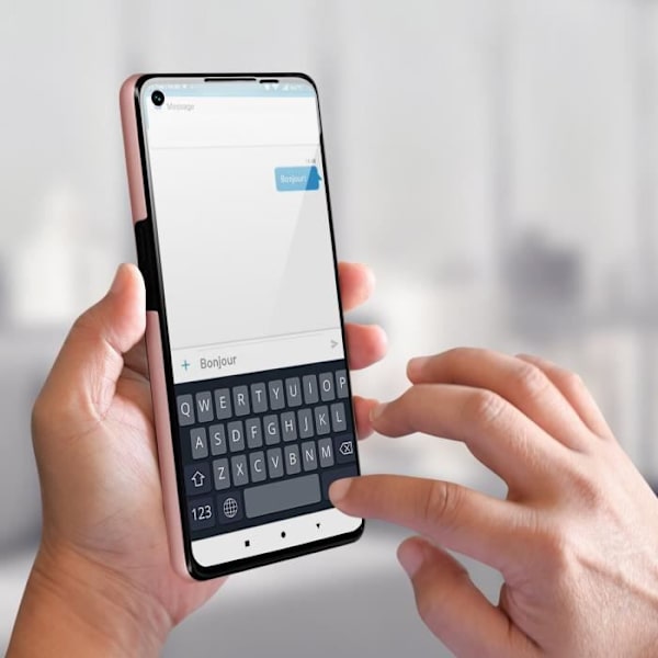 Suojakotelo - AVIZAR - Oppo Find X3 Neo - Pehmeä - Matta - Samppanjan pinkki champagne rosa