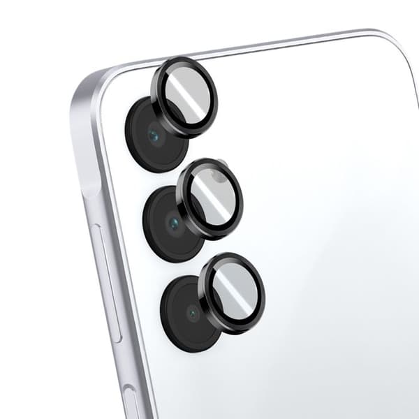 Kamerabeskyttelse til Galaxy A16 med Blue Star Applikator Sort / Transparent Svart / Klar