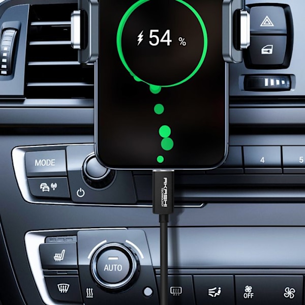 USB til Micro-USB Opladning og Synchronisering 1m Akashi Sort Svart