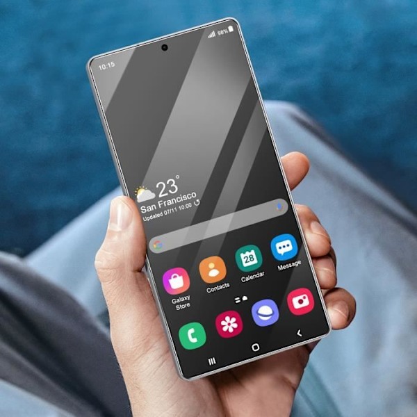 Lujitettu lasi Samsung Galaxy S25 Ultra 9H kovuus Naarmuuntumaton Blue Star Läpinäkyvä Transparent