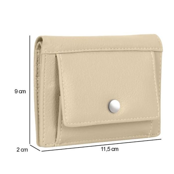 Elegant og Raffineret Damenet Brieftaske Gallantry Taupe Beige