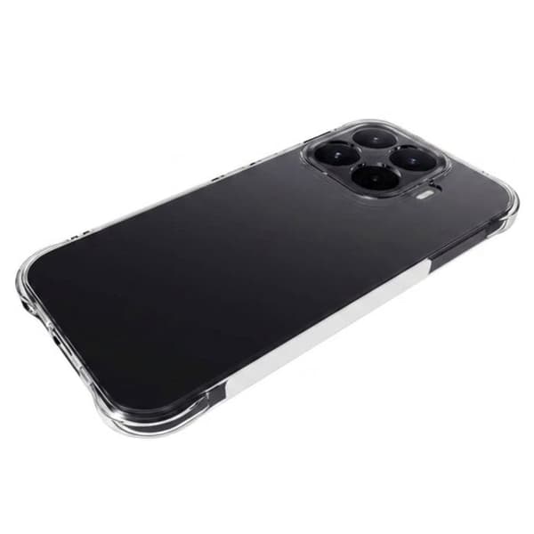 Bumper-skal för Xiaomi 17T Flexibel Stötsäker Transparent Vit