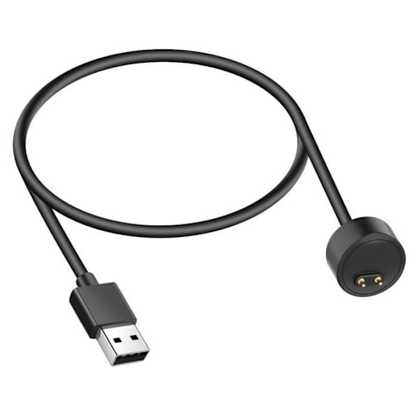 USB-latauskaapeli Xiaomi Mi Band 7:lle / Mi Band 6:lle / Mi Band 5:lle 50cm Akyga Musta Svart