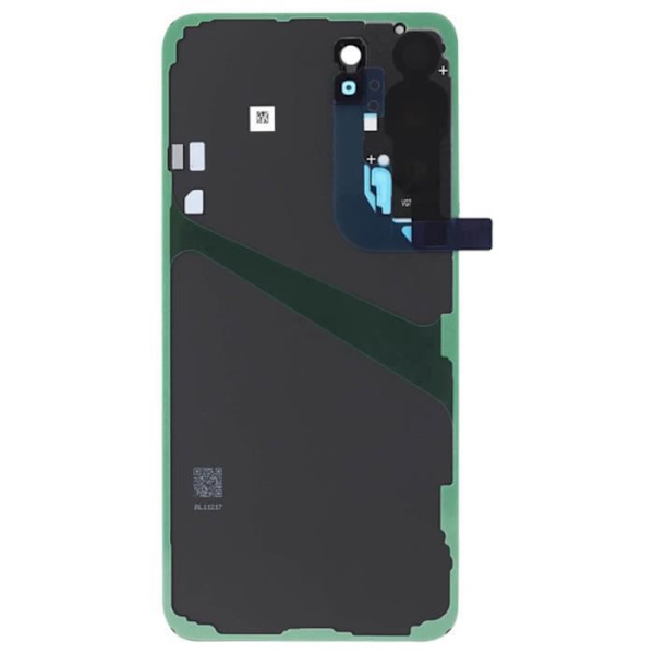 Samsung Galaxy S22 Plus akun suojus Alkuperäinen Samsung musta linssillä