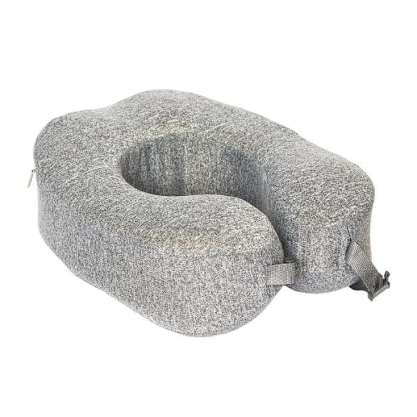 Rejsepute "Memory Foam" 27cm Grå Grå