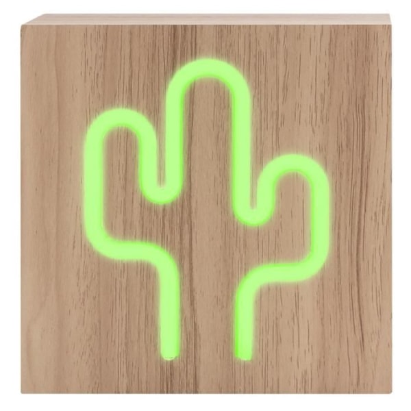 Bluetooth-högtalare - BIGBEN INTERACTIVE - Neon Cactus - Storlek S - 9W - Bluetooth 4.1