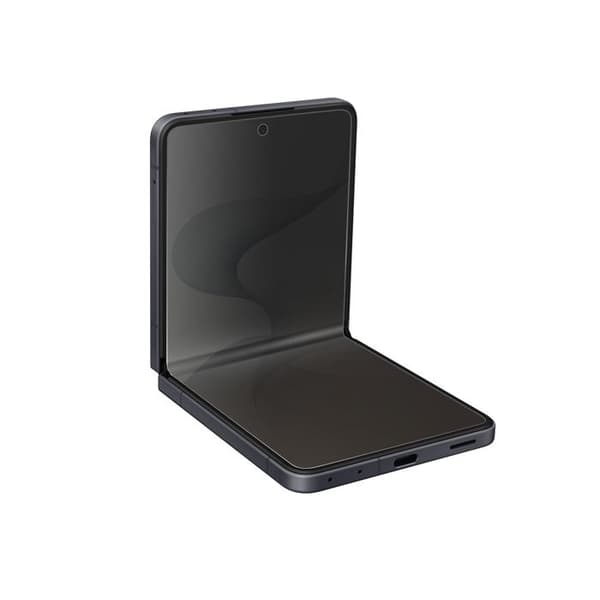 Skærmbeskyttelse til Galaxy Z Flip 8 Indvendig / Udvendig Anti-spion Sort Svart
