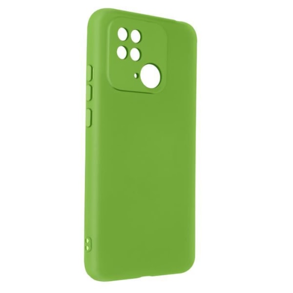 Taske Xiaomi Redmi 10C Semi-stiv Soft-touch Fin grøn