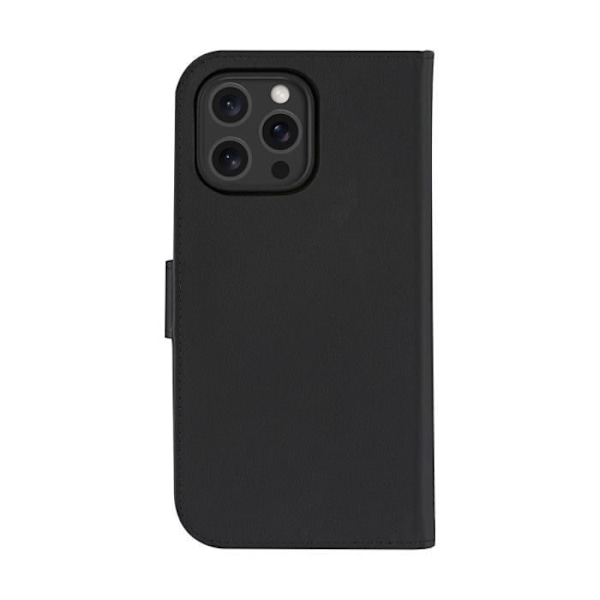 Étui för Apple iPhone 16 Pro Max Kompatibel med MagSafe Folio 2 i 1 Modell Lynge DBRAMANTE1928 Svart Svart