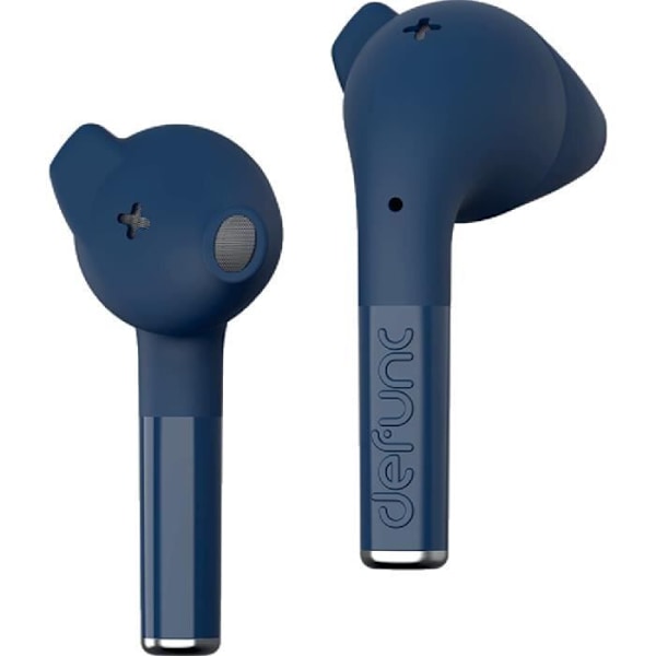 Trådløse headsets - Defunc - TRUE TALK - Intra-aural - Blå - Afspil/pause kontroller Blå