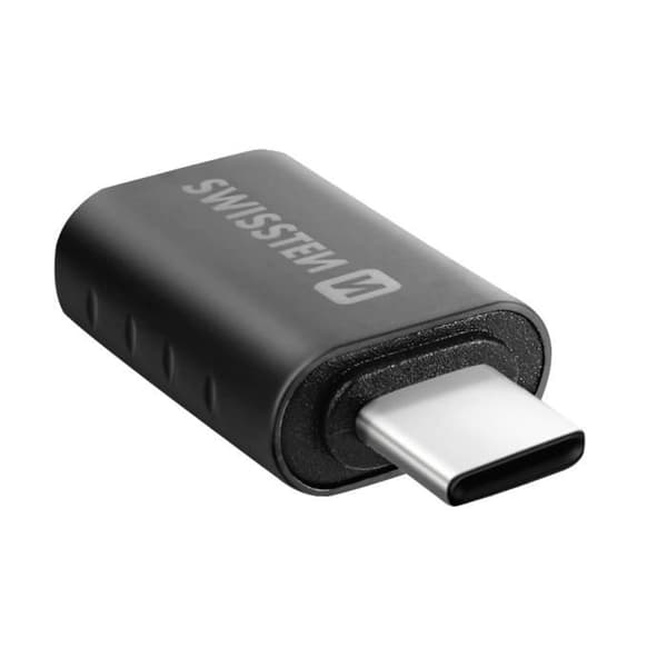 USB-C till USB Hon OTG Adapter Dataöverföring och laddning Swissten