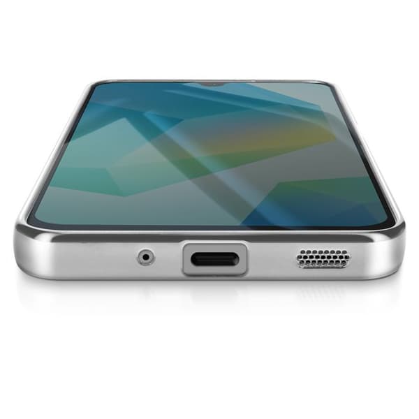 MagSafe Cover - AVIZAR - Galaxy A16 - Krommet Sølvkant - Elegant Beskyttelse - Semi-hård Grå