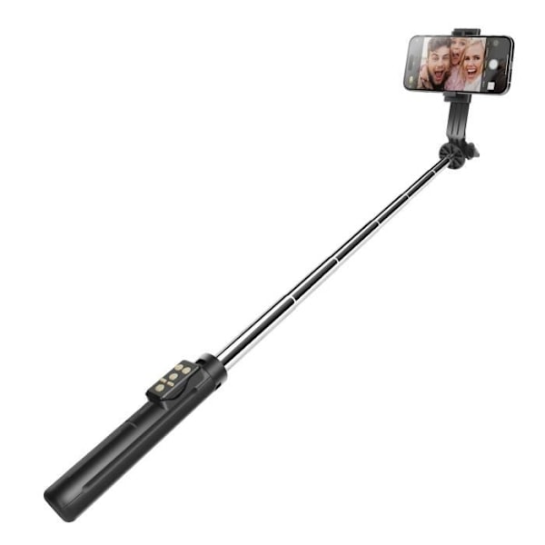 Selfie-pinne Bluetooth Utsträckbar till 100 cm Forever Svart