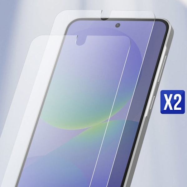Pak 2x Blød Skærmbeskyttelse til Samsung Galaxy A36 Original Samsung Transparent Vit