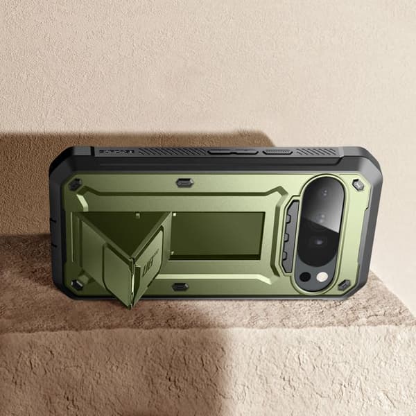 Helt kabinet til Google Pixel 10 Pro XL MagSafe Unicorn Beetle Pro Supcase Kaki Grön