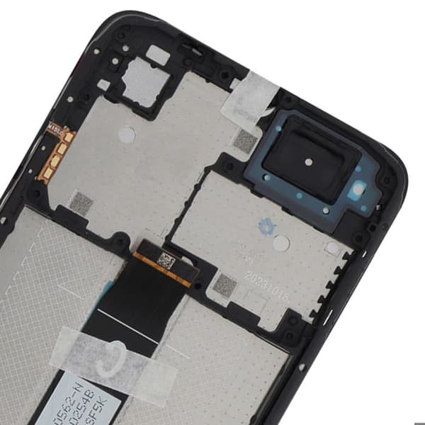 LCD-skærm - Xiaomi - Redmi A2 - Sort - Touchscreen - Inkluderet chassis Svart