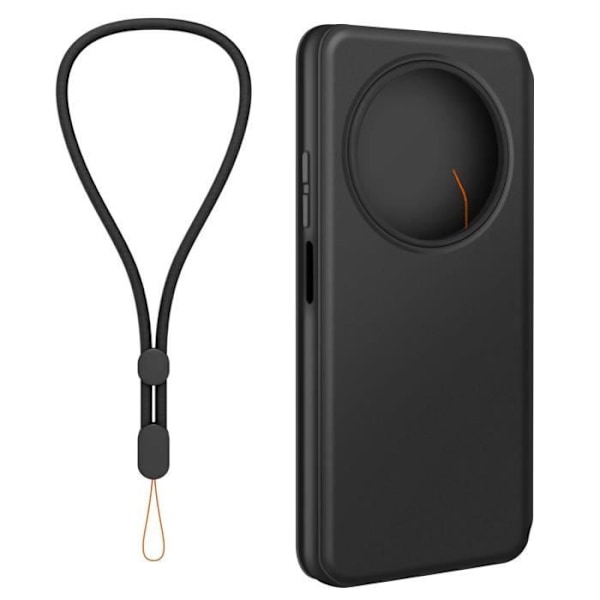Xiaomi Redmi 14C Lompakkokotelo Korttipaikalla Rannekkeella Made for Xiaomi Musta Svart
