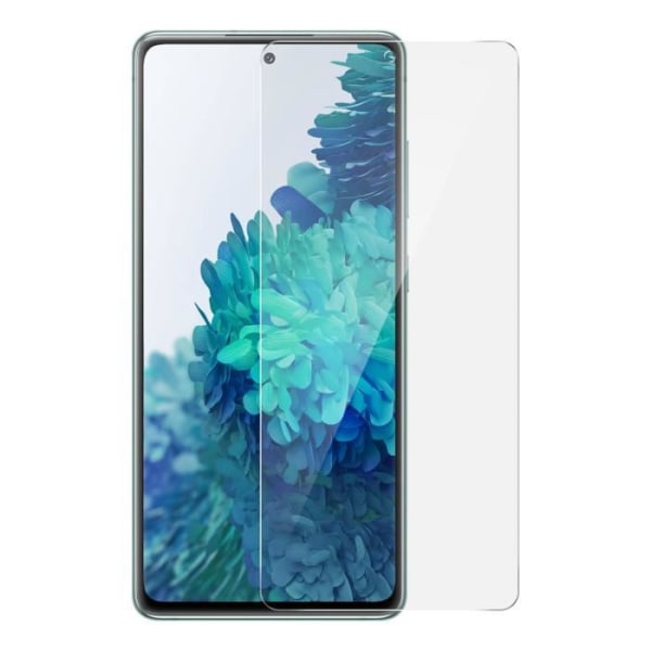 Skyddsfilm - 3mk - Galaxy S20 FE - Flexibelt glas 7H - Stötsäkert - Transparent Vit Transparent