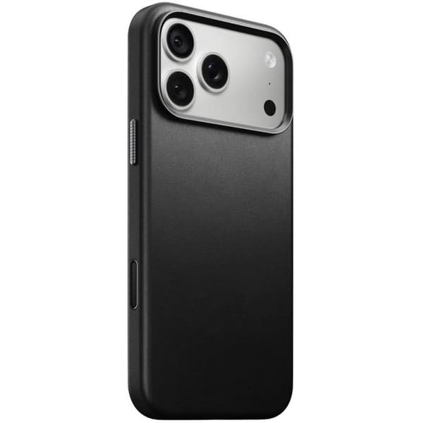 Nomad Traditionel Camino Læder Cover til iPhone 18 Pro Max Sort - NM017842858 Svart