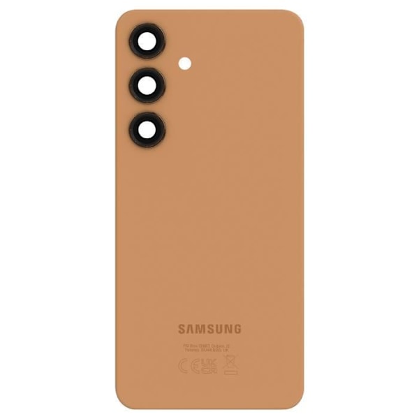 Original bagrude til Samsung Galaxy S24 Plus Samsung Rose Champagne Orange