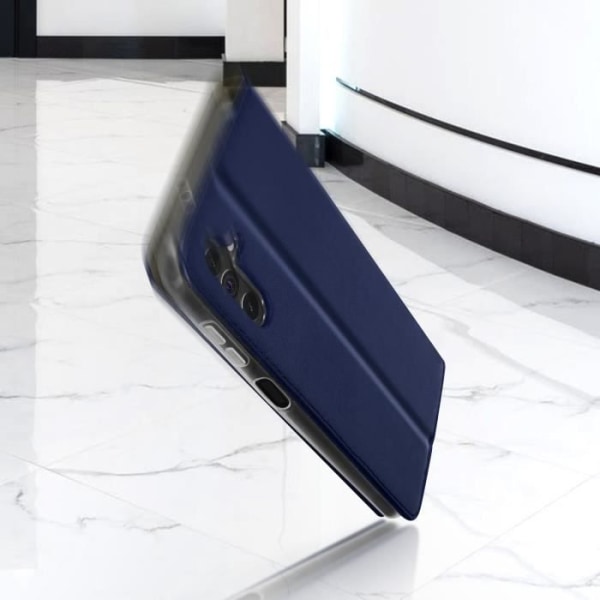 Skal Samsung Galaxy A13 5G Flip-korthållare Videostöd Funktion Blå Blå