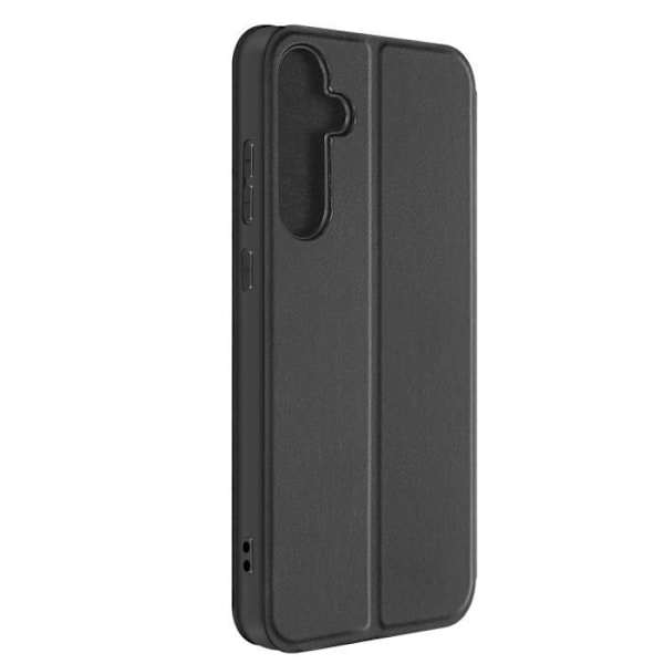 Etui til Samsung Galaxy S23 FE - MYWAY - Flip Card Holder Video Support - Sort Svart