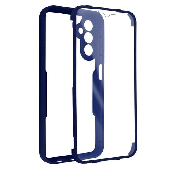 Helcase - Samsung - Galaxy A14 - Blå - Plexiglas - Forstærkede hjørner Blå