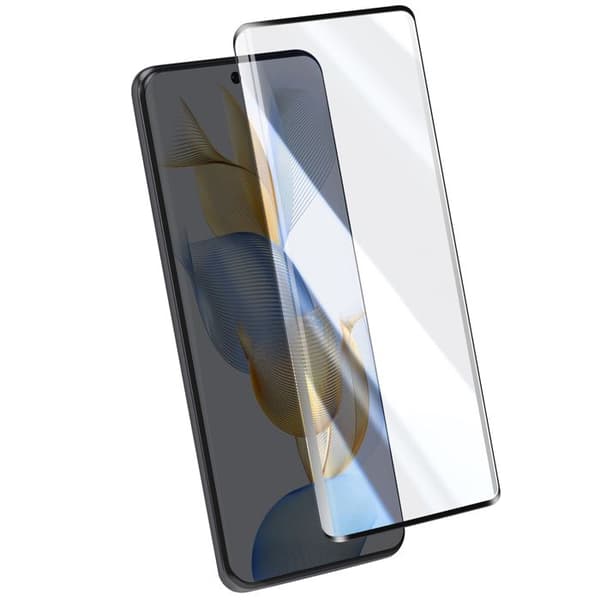 Härdat glas för Honor 90 Rep-resistant Böjd 3D Svart Sort