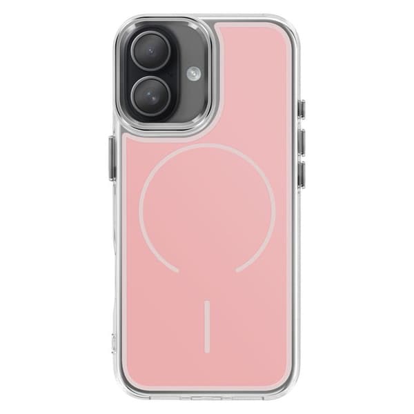 MagSafe-cover til iPhone 16 Ultra Forstærket Bi-materiale Rosa Ros