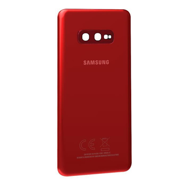 Bagrude til Samsung Galaxy S10e Original Service Pack Samsung Red Röd
