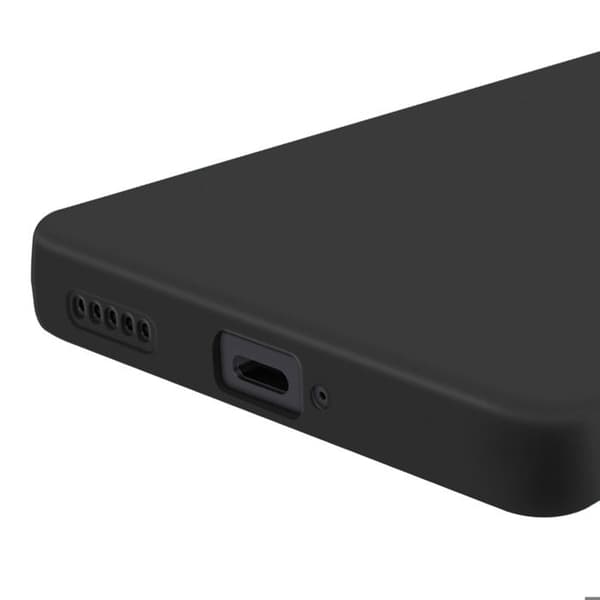 Coque - Honor - Magic 7 Lite - Flexibel Silikon - Skyddad Kamera Block - Elegant Svart