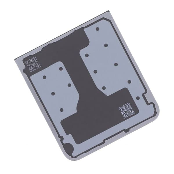 Bagglas til Galaxy Z Flip 6 Bageste Service Pack Samsung Grøn Grön
