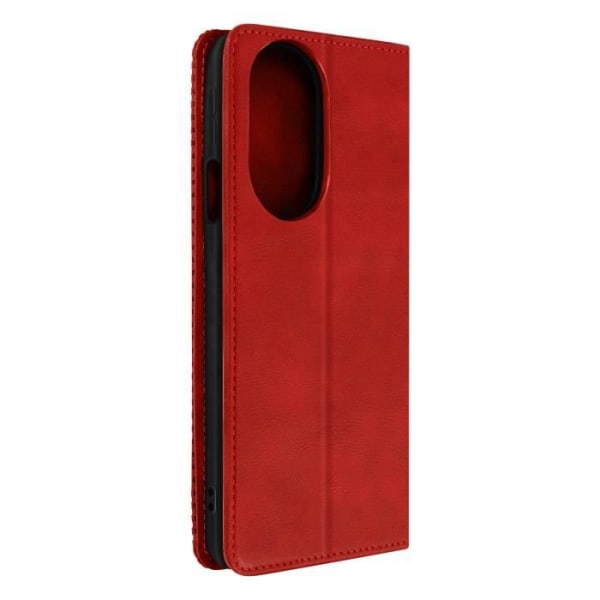 Motorola Edge 30 Pro Case - AVIZAR - Rødt tegnebogscover - Videosupportfunktion Röd