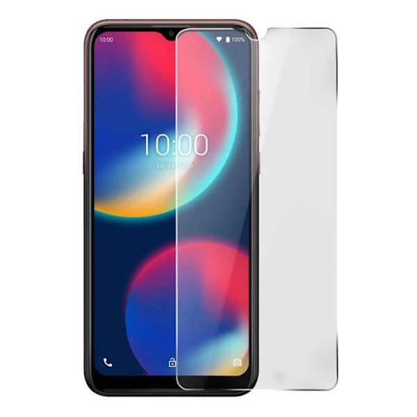 Näytön suojakalvo - Wiko - View 4 / View 4 Lite - 9H karkaistu lasi - Iskunkestävä - Läpinäkyvä valkoinen Klar vit