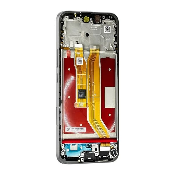 Fuldskærm - HONOR - 400 Lite - LCD IPS - Grå Chassis - Original Servicepakke Grå