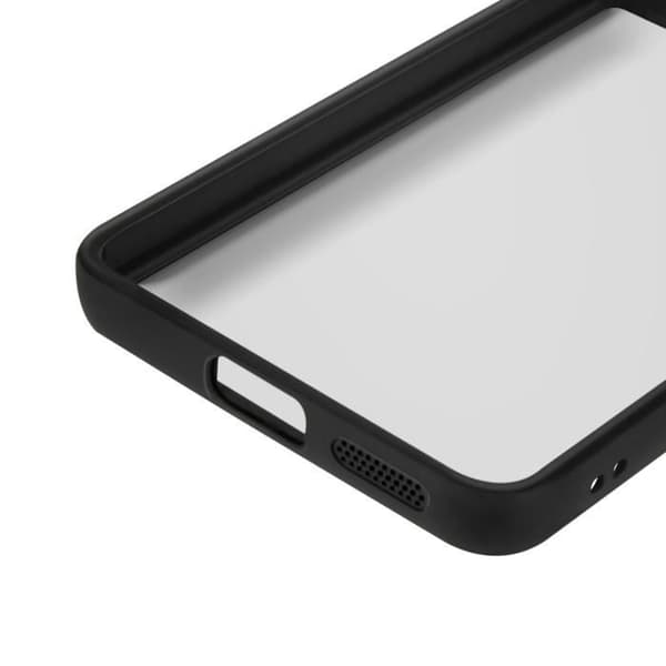Coque til Xiaomi Poco X6 Pro - iMak - Hård - Stødabsorberende beskyttelse - Forstærkede hjørner - Sort Svart