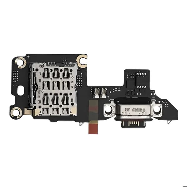 Oplader Connector - AVIZAR - Xiaomi Poco F7 Pro - USB-C - SIM-kortlæser - Sort Svart