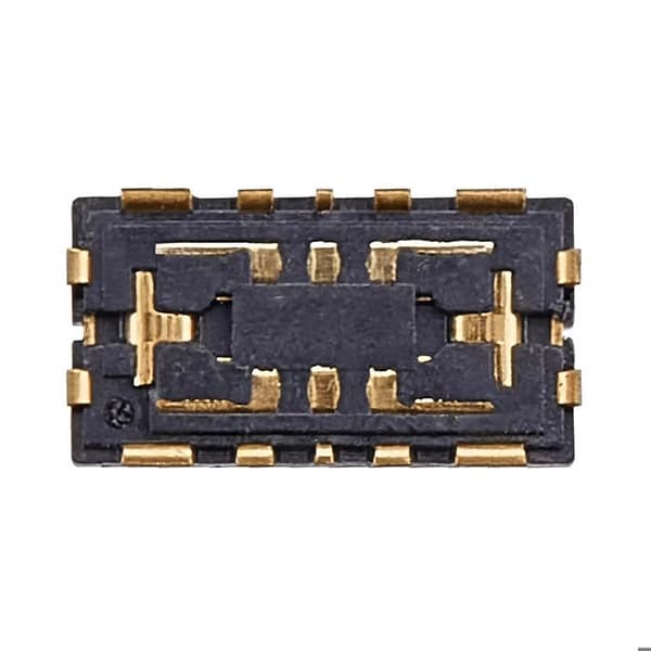 FPC Connector Indendørs Antenne til iPhone 16 Pro / 16 Pro Max 2 Ben Sort Svart